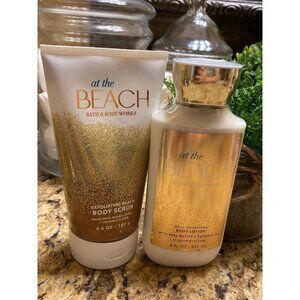 “Bath & Body Works “At the Beach” Body Scrub & Lotion-NEW